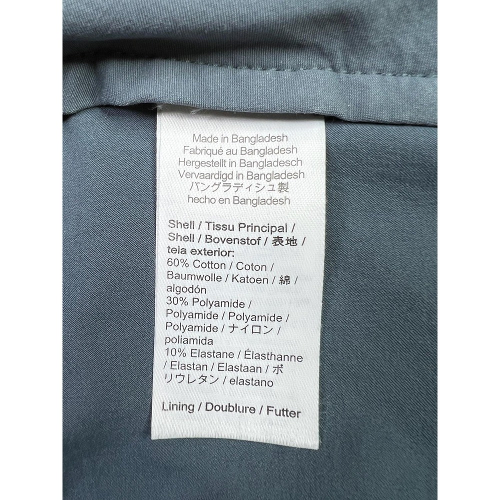 J.Crew Oarsman Pants Mens 34x34 Blue Tech Pant 484 Slim Fit Stretch Chino - Picture 6 of 13